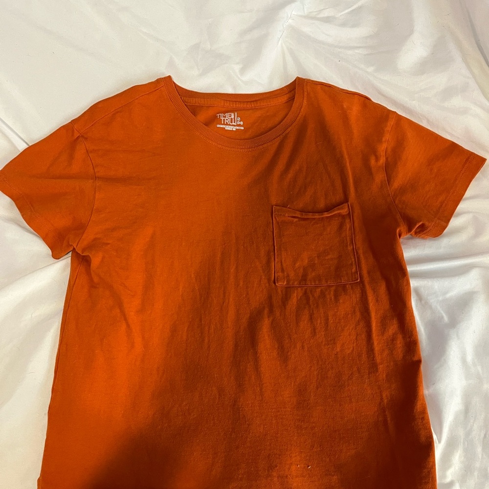 Burnt Orange Basic Relaxed Tee
